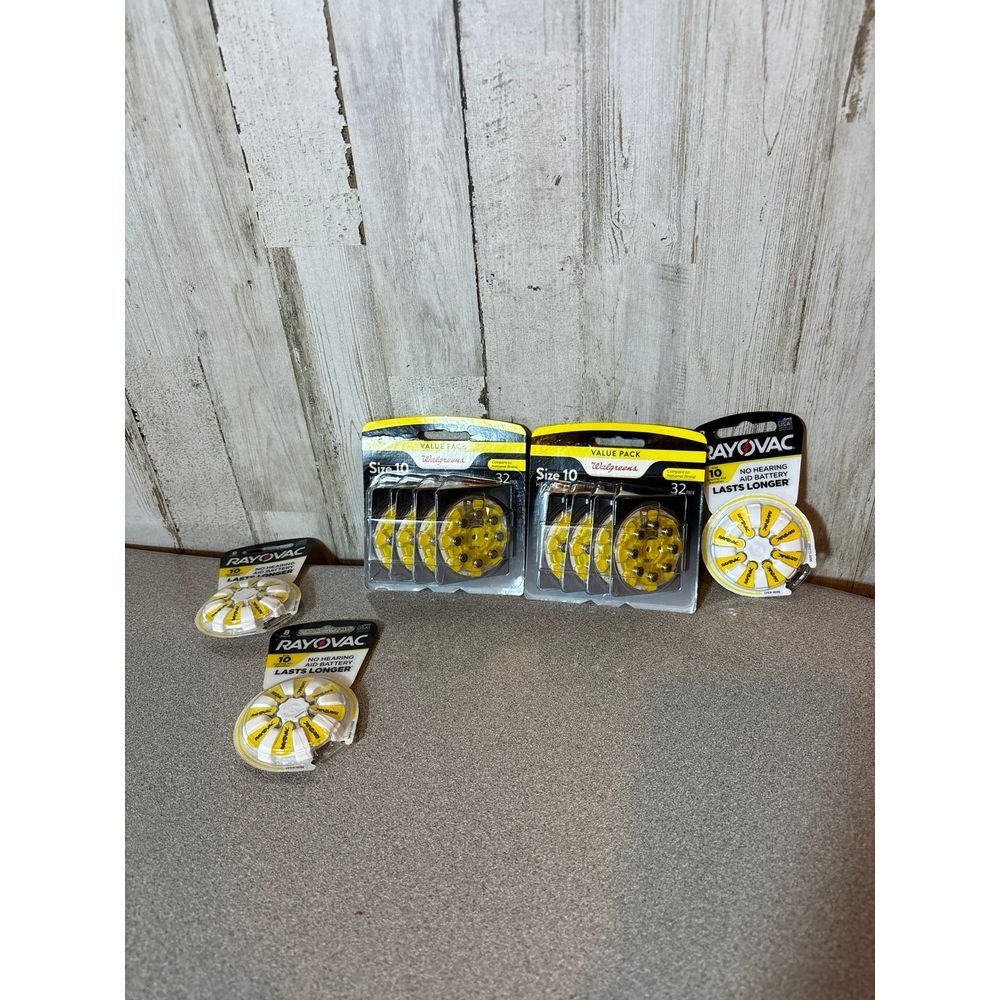 Walgreens and‎ Rayovac Size 10 Hearing Aid Batteries